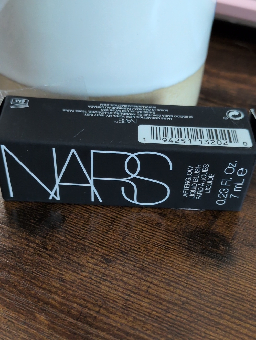 NARS Afterglow Liquid Blush  Orgasm Color